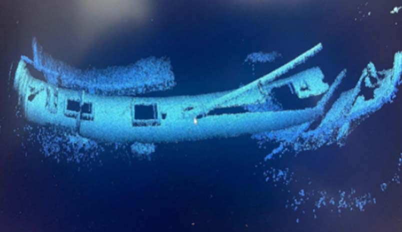 AUV Photogrammetry of Shipwreck