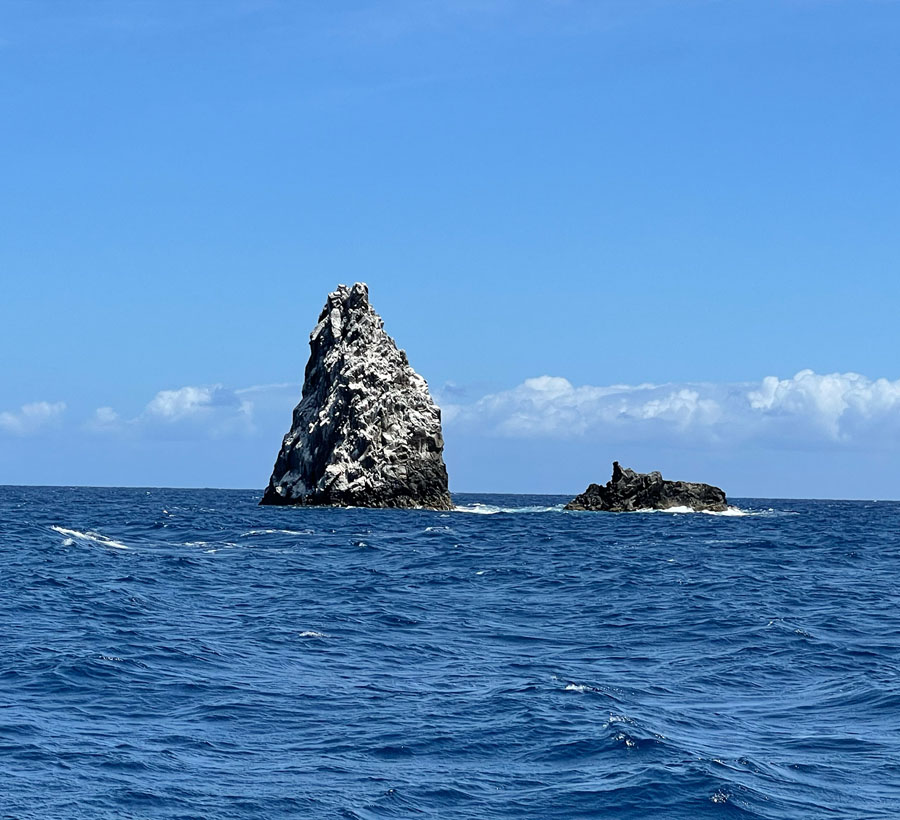 Saba rock formation